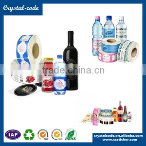 Customized Adhesive PET Shampoo Mineral Water Plastic Bottle Printing Transparent Label Stickers Materials Packaging thumbnail-3
