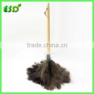 ESD 22" Long Wood Handle Ostrich Feather Duster,Car Duster thumbnail-1