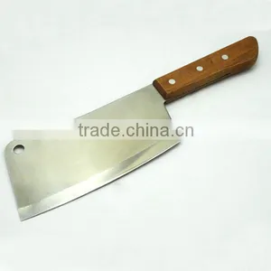 Hot Sale Wooden Handle Cleaver Knife thumbnail-1