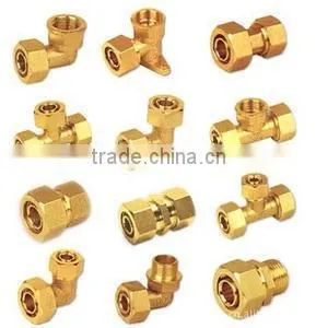 58-3% Brass Compression Fittings for Pex-al-pex Pipes thumbnail-1