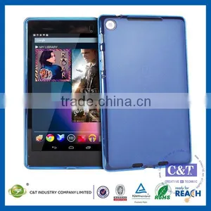 C&T Newest Ultra Slim Clear Transparent Soft Gel Tpu Case for Google Nexus 9 thumbnail-2