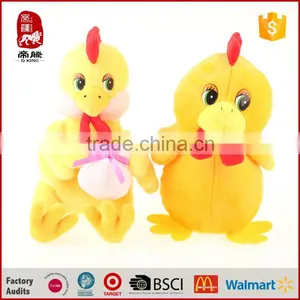 Custom Yellow Chick/Chicken Called Soft /Easter Gift Toy Chicken Lays Eggs thumbnail-2