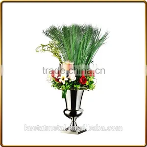 Nickel Plated Vase Without Flower thumbnail-1