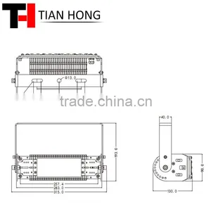Online Shopping Site AC85-265V IP65 Outdoor 150 Watt Led Flood Light thumbnail-3
