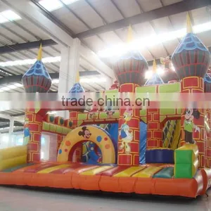 2016 Popular Outdoor Inflatable Slide Bouncer Small Obstacle Slide thumbnail-2