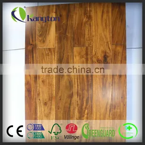 Handscraped Cherry Color Small Leaf Acacia Engineered Wood Flooring thumbnail-4