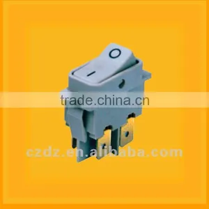 White Triad Electrical Rocker Switch,square Amount Panel 2pin Rocker Switch thumbnail-2