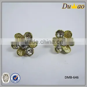 888crystal Metal Button Rhinestone Shank Buttons thumbnail-2