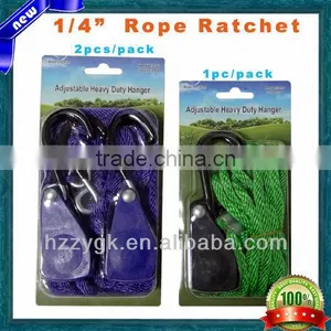 1/4" Rope Ratchet Tie Down Mechanism / Motorcycle Tie Down / Stainless Steel Ratchet Tie Down thumbnail-2