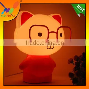2014 New Style! Factory Directly Sell Table Lamp Promotion Gift, Big Glasses Super Cuddly Bear Night Light / Desk Lamp. thumbnail-5