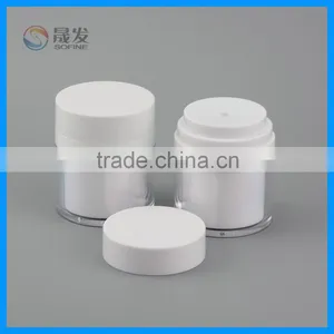 Acrylic Cosmetic Airless Cream Jar thumbnail-1
