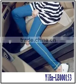 Cotton Leggings Girls Flower Leggings Sex Skinny Slim Jeans thumbnail-1