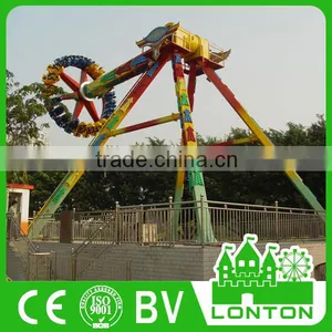 Outdoor Big Pendulum Attractions! Outdoor Amusement Frisbee/pendulum Ride for Sale thumbnail-2