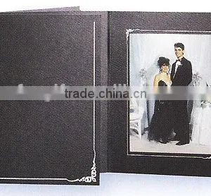 Leather Folders With 2 Plastic Pockets thumbnail-1