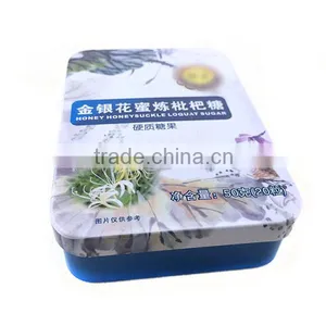 Rectangular Food Grade Small Mint Tin Boxes thumbnail-1
