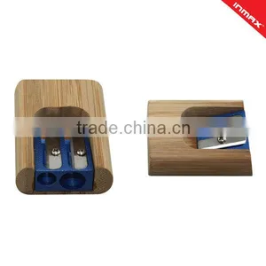 2013 New Style Bamboo Pencil Sharpener thumbnail-1
