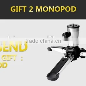 New Updated HPUSN Professional Photography Carbon Fiber Video Tripod With Travel 8cm Steel Nails Buy 1 Get 3 thumbnail-4
