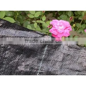 Black Spunbonded Weed Mat for Weed Control thumbnail-1