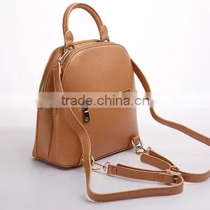 Offering Pu Leater Ladies Fashion Small School Backpack ( T212) thumbnail-1