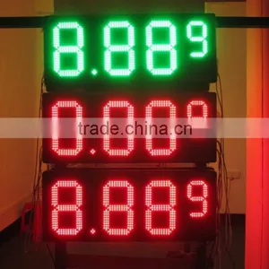 Outdoor Custom Made Full Color Commercial Led Signs for Gas/petrol Stations LED Gas Price Sign  LED Gas Station Sign  Gas thumbnail-1