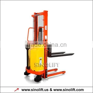 Sinolift-One-stage Mast Semi Electric Stacker With Low Price thumbnail-2
