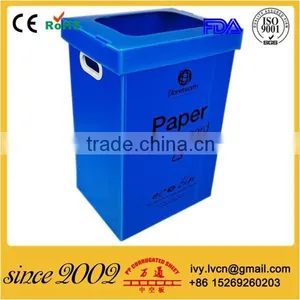 Customized Foldable Corrugated Plastic Storage Box thumbnail-5