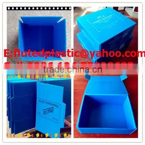 PP Corrugated Plastic Corflute Box With Lids for Fish,oysters,seafood thumbnail-1