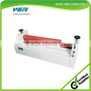 Easily Operated 650mm WER-650II Desktop Manual Cold Laminator thumbnail-1