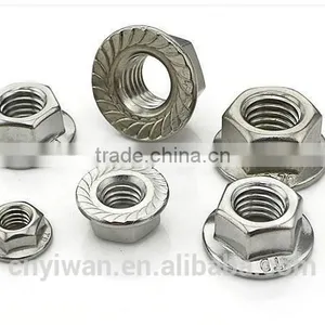 Flange Nut Stainless Steel DIN6331 thumbnail-1