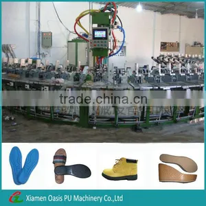 Vertical PU Shoe Sole Injection Molding Machine thumbnail-1