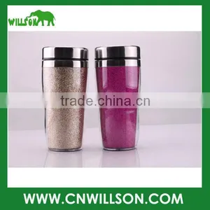 16oz 450ml Double Wall Stainless Steel Tumbler With Lid and Paper Insert thumbnail-1