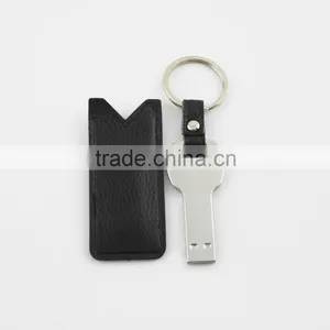 Black Leather Rational Construction Key Usb Stick Drive 16gb 32gb 64gb thumbnail-2