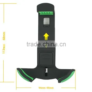 Universal Dual USB Ports Car Charger Phone Mount Holder With Cigarette Lighter Charger DC Port thumbnail-2