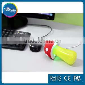 USB Mushroom Humidifier Led Light Diffuser Touch Button Ultrasonic Humidifier Cartoon Humidifier thumbnail-2