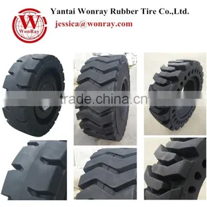 Deep Tread and Lug Pattern Industrial Solid Tire Manufacturer thumbnail-1