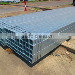 Galvanized and Black Square Rectangular Steel Pipe With High Quality and Best Price thumbnail-4