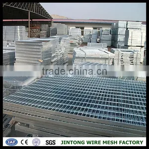Stainless Steel Drainage Grates Drainage Channel Steel Grating Galvanized Serrated Steel Grating thumbnail-1