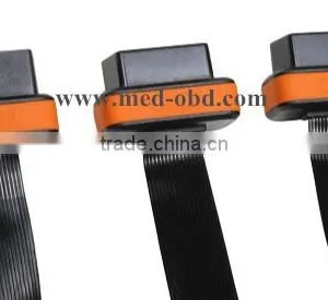 OBD2 Flat Splitter Y Cable,J1962 Male Connector to 2pcs J1962 Female Connector thumbnail-2