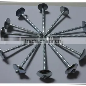Best Price Umbrella Head Smooth Plain Shank Roofing Nail Made in China thumbnail-4