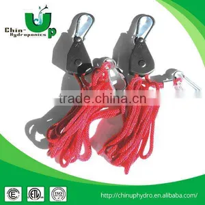 2016 Chiin-up Hot Sale /Adjustable Grow Light 1/8 Rope Ratchet Light Hanger/1/8 Rope Ratchet thumbnail-1