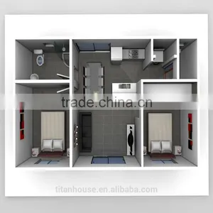 Chinese Prefabricated Houses With Showroom thumbnail-2