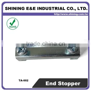 TA-002 For Fuse Holder Steel Double Dead Rail Stopper End Clamp thumbnail-2