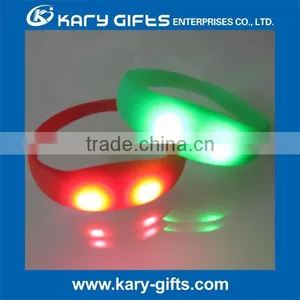 Led Light Silicon Wristband Glow Sound Activated Led Bracelet thumbnail-1