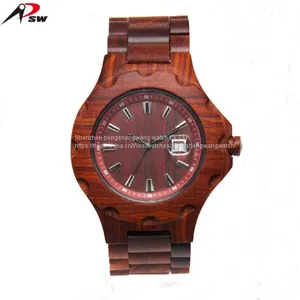 Best Selling Hand Made Wood Watch Custom Logo Wood Watch Small Moq thumbnail-1