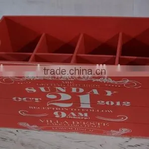 2016 New Style Antique Bottle Wooden Crate Box With Silk-screen Printing thumbnail-2
