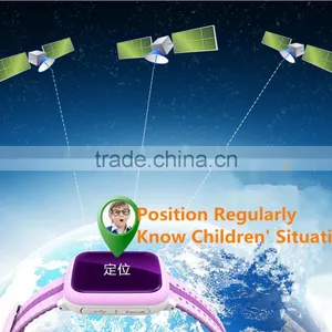 Waterproof Smart GPS Watch For Kids With Russian and English Language thumbnail-5