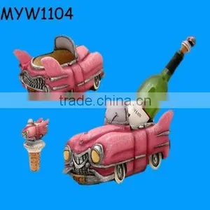 2012 Pink Handmade Set Car Design Resin Funny New Bottle Holders thumbnail-1