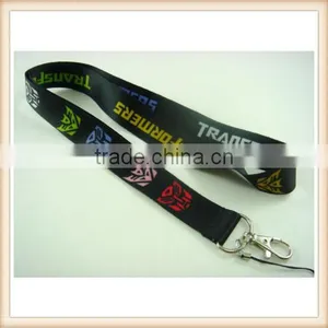 NEW Transformers Black Neck Lanyard Strap Cell Mobile Phone ID Card Key Chain thumbnail-1