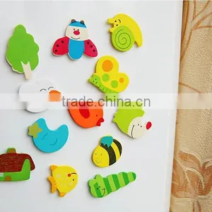 Colorful Wooden Fridge Magnets thumbnail-2