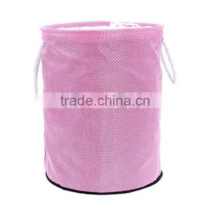 Fashional Style Foldable and Collapsible Laundry Basket With Strong Rope Handles thumbnail-1